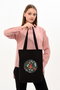 Zoozie Bags Bolso Tote 1467 Negro de Algodón 35 x 40 x 8 cm